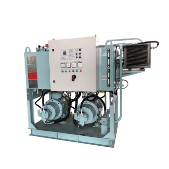Marine-grade hydraulic power unit for Ro-Ro ship ramps with 30MPa working pressure and saltwater-resistant components