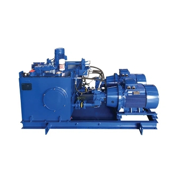Industrial hydraulic power unit for lifting platforms with 25MPa working pressure, emergency stop and overload protection