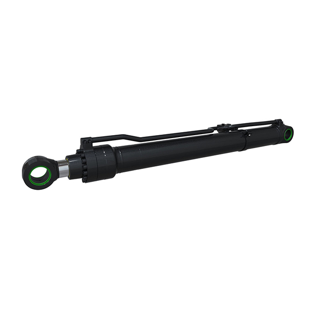 Durable hydraulic cylinder component for excavator arm movement