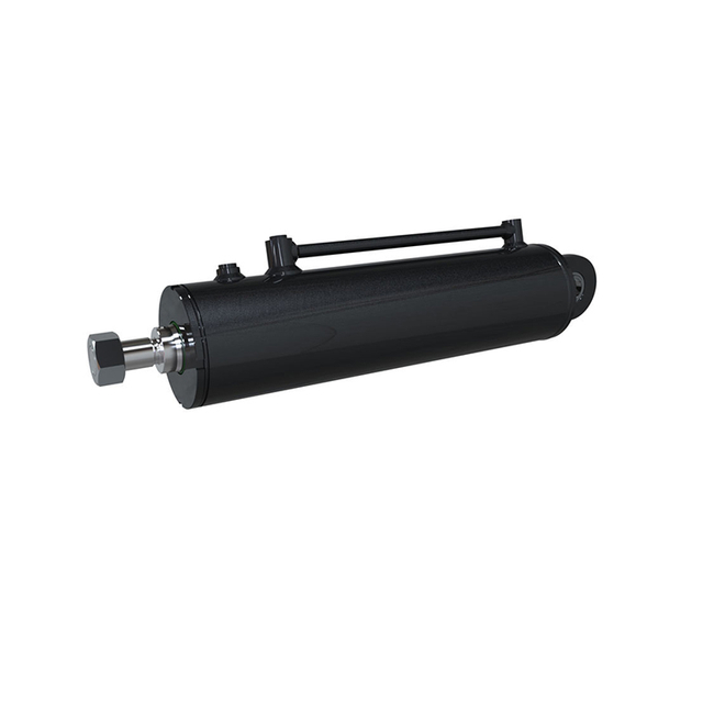Heavy-duty hydraulic cylinder for crane boom operation