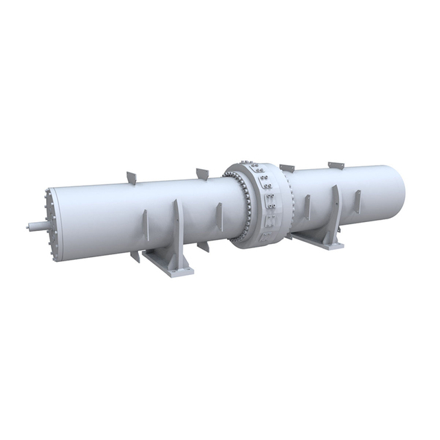 Marine-grade Hydraulic Cylinder for Shipboard Cranes - Saltwater Resistant 
