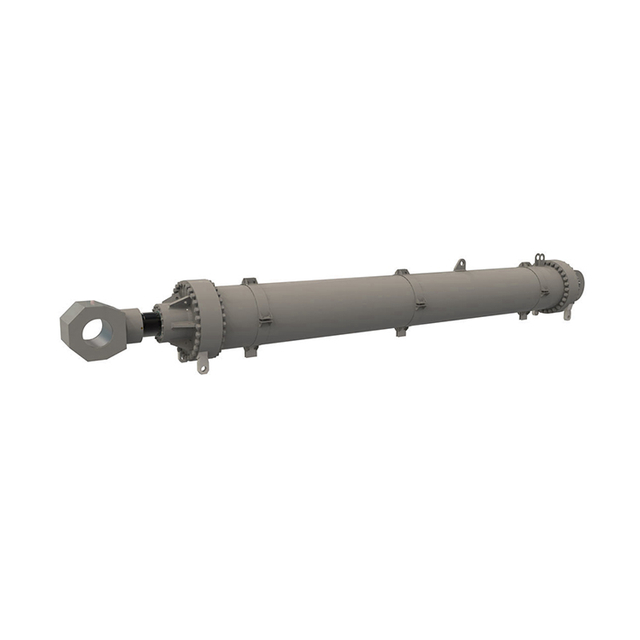 Marine Pile Driver Hydraulic Cylinder - Barge Mounting System