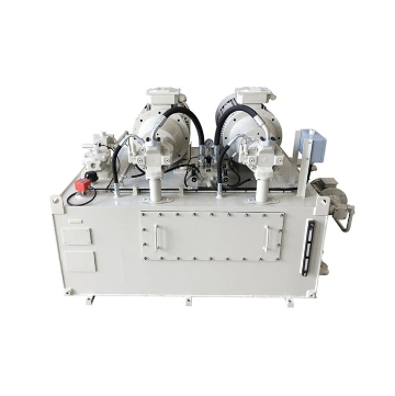 Marine-grade hydraulic power unit for ship anchor winches with 35MPa working pressure and DNV-GL certification