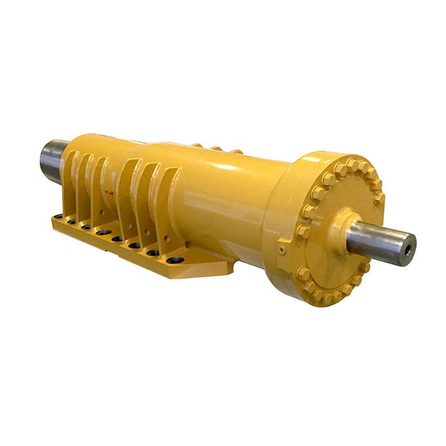 Mining-grade hydraulic ram for off-road dump truck beds